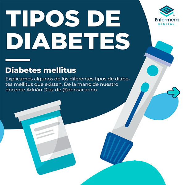 Diferentes tipos de diabetes mellitus